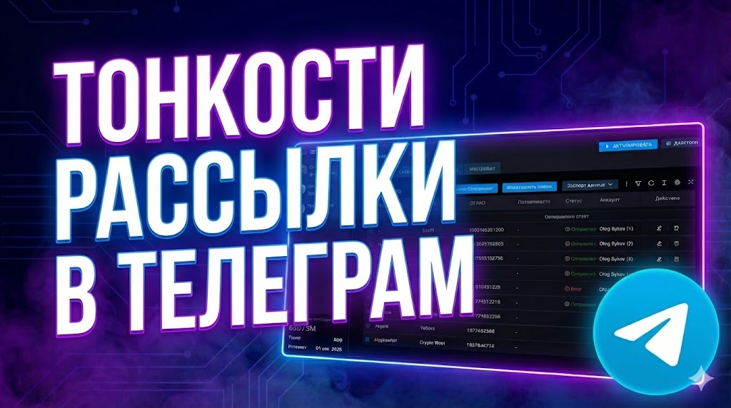 Настройка массовой рассылки