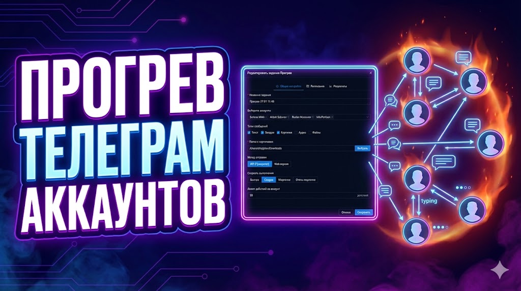 Прогрев Аккаунтов